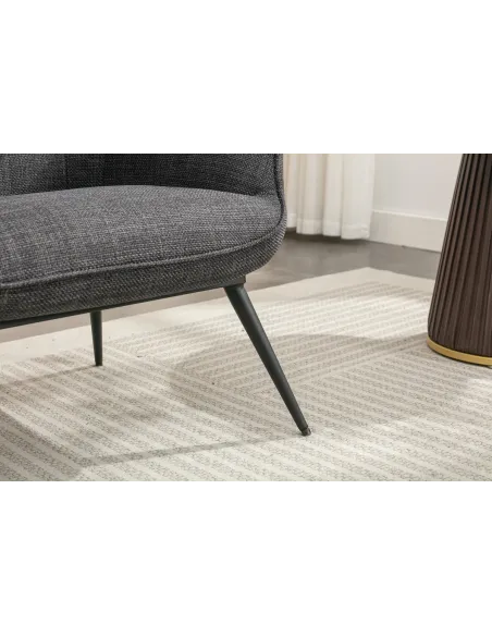 Katelyn Accent Chair with Stool - Charco | Murphy Furniture