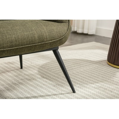 Katelyn Accent Chair with Stool - Moss G | Murphy Furniture
