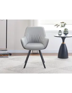 Naples Dining Chair - Two Tone Grey | Murphy Furniture