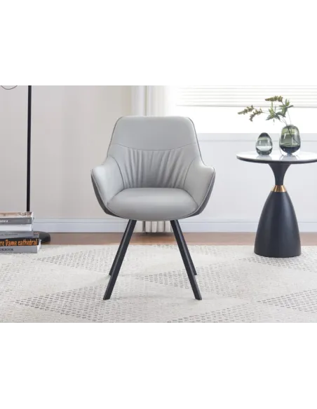 Naples Dining Chair - Two Tone Grey | Murphy Furniture