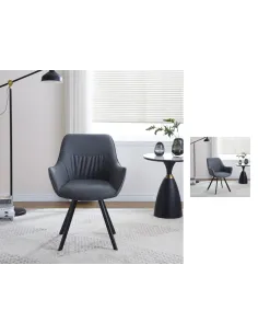 Naples Dining Chair - Dark Grey | Murphy Furniture 2