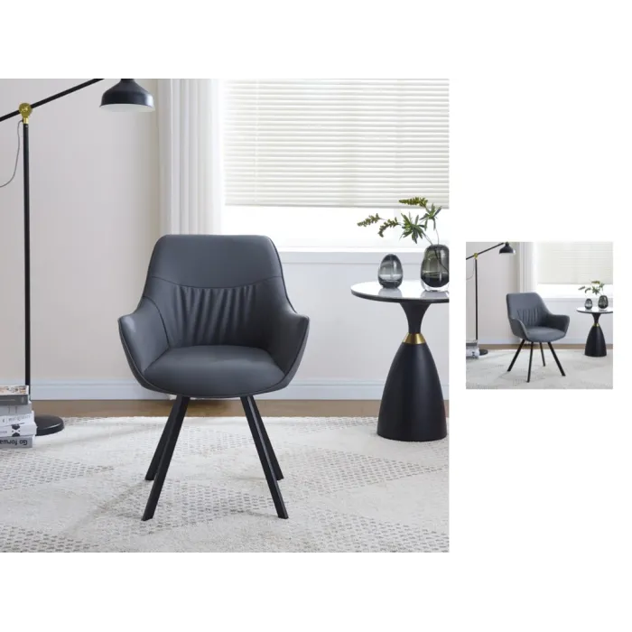 Naples Dining Chair - Dark Grey | Murphy Furniture