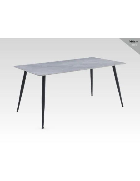 Argenta 160cm Fixed Dining Table - Sinte | Murphy Furniture