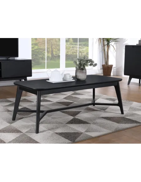 Carrington Coffee Table - Black | Murphy Furniture