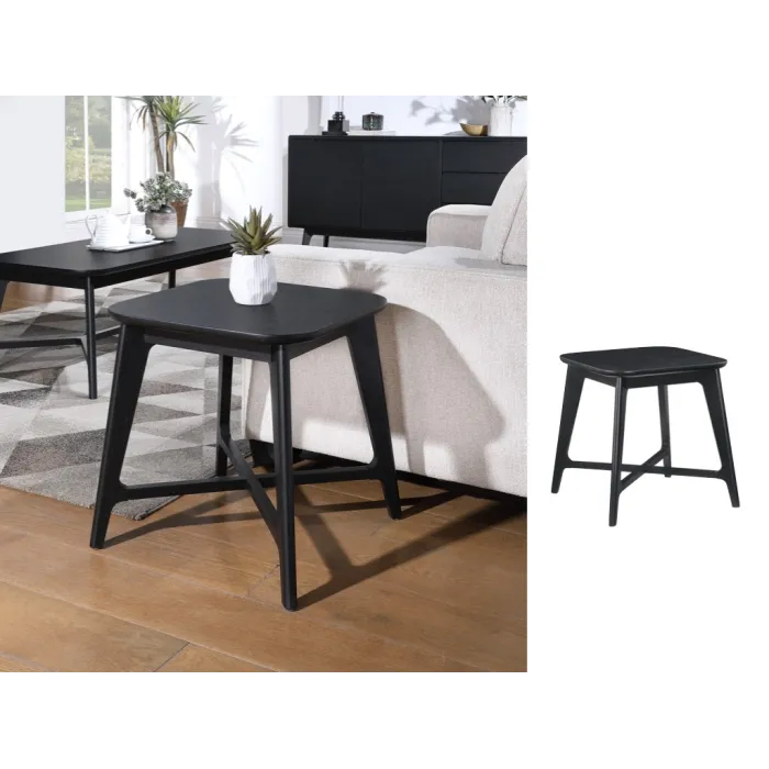 Carrington Lamp Table - Black | Murphy Furniture