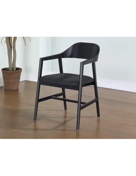 Carrington Carver Dining Chair - Black | Murphy Furniture