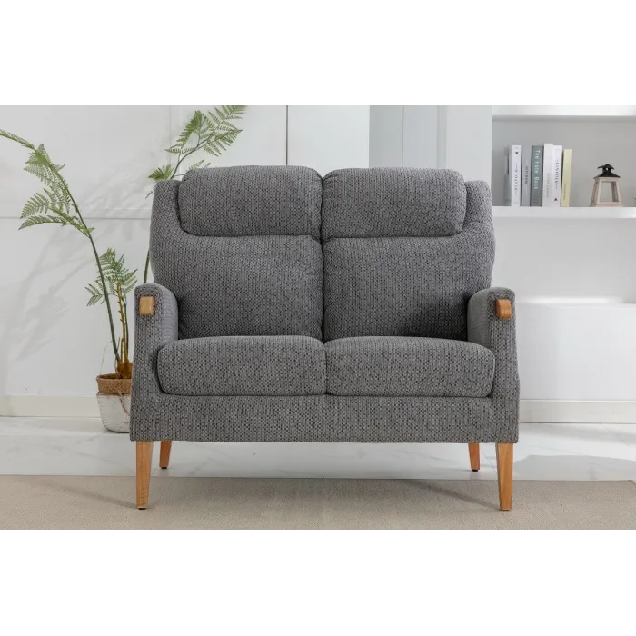 Lisbon 2 Seater Sofa - Steel Blue | Murphy Furniture