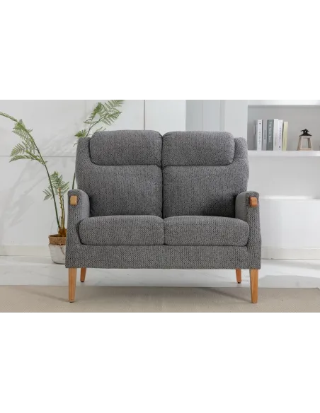 Lisbon 2 Seater Sofa - Steel Blue | Murphy Furniture