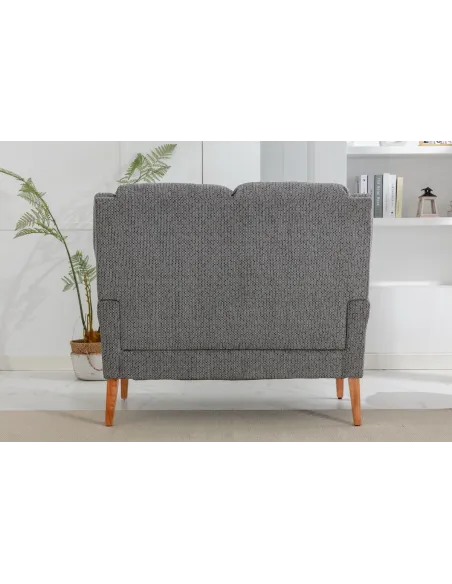 Lisbon 2 Seater Sofa - Steel Blue | Murphy Furniture