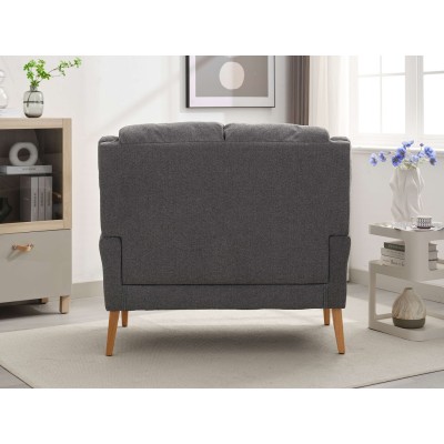 Lisbon 2 Seater Sofa - Grey | Murphy Furniture