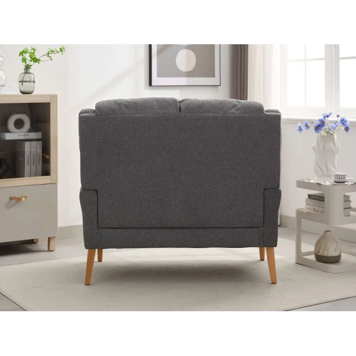 Lisbon 2 Seater Sofa - Grey | Murphy Furniture
