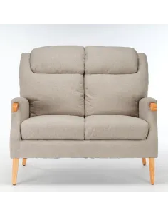 Lisbon 2 Seater Sofa - Taupe | Murphy Furniture