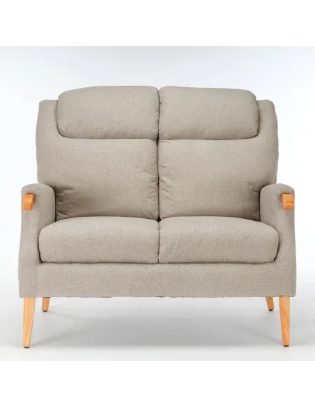 Lisbon 2 Seater Sofa - Taupe | Murphy Furniture