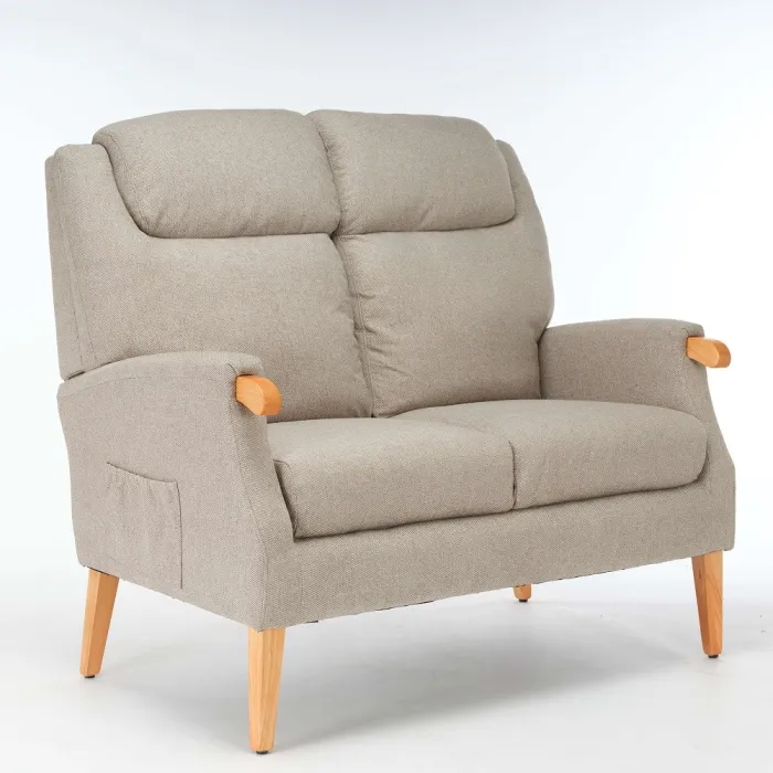 Lisbon 2 Seater Sofa - Taupe | Murphy Furniture