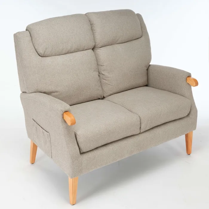 Lisbon 2 Seater Sofa - Taupe | Murphy Furniture