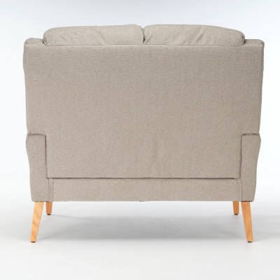 Lisbon 2 Seater Sofa - Taupe | Murphy Furniture