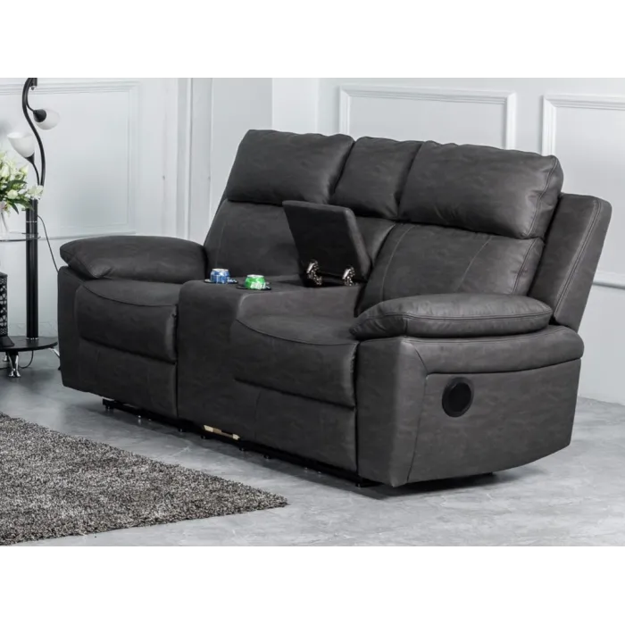 Huntington 3+2 Sofa Set - Dark Grey | Murphy Furniture