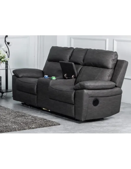 Huntington 3+2 Sofa Set - Dark Grey | Murphy Furniture