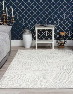 Serenity Leaves Rug - Various Sizes | Murphy Furniture