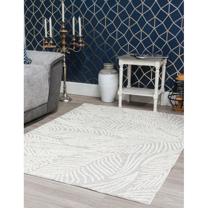 Serenity Leaves Rug - Various Sizes | Murphy Furniture
