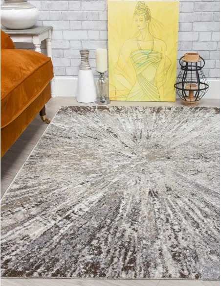 Sarina Stellar Greige Rug - Various Sizes | Murphy Furniture