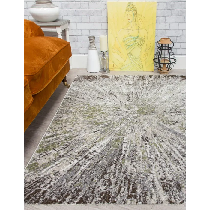 Sarina Stellar Green Rug - Various Sizes | Murphy Furniture