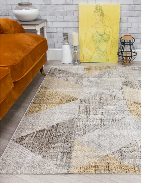 Sarina Genesis Ochre Rug - Various Sizes | Murphy Furniture