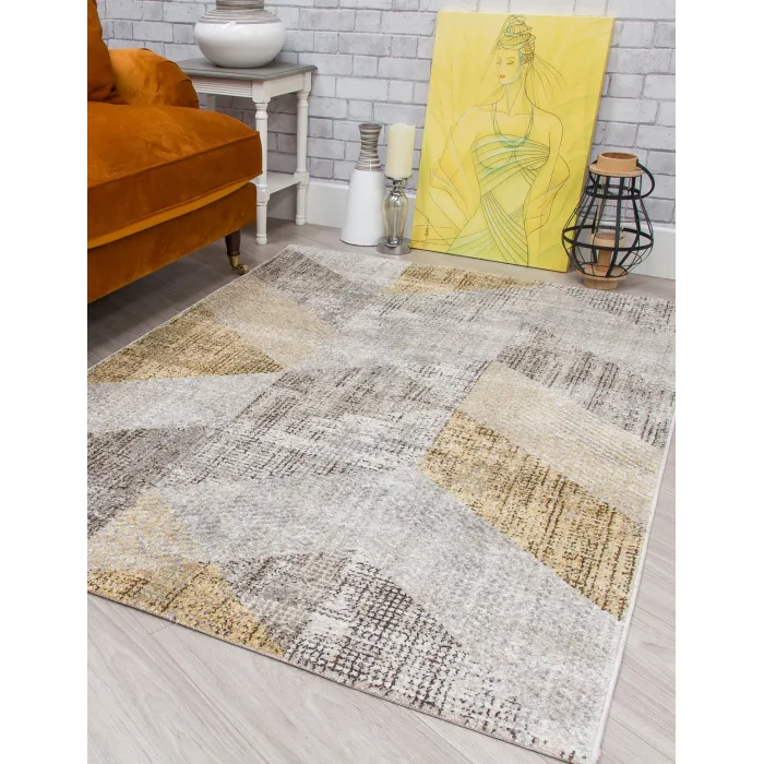 Sarina Genesis Ochre Rug - Various Sizes | Murphy Furniture
