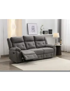 Berkeley 3 Seater Recliner Sofa - Dark G | Murphy Furniture