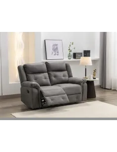 Berkeley 2 Seater Recliner Sofa - Dark G | Murphy Furniture