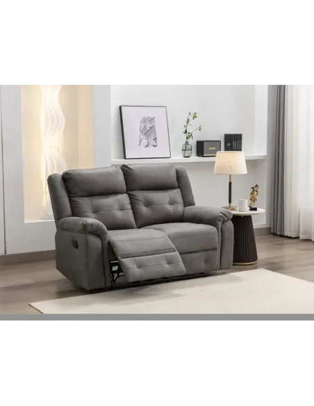 Berkeley 2 Seater Recliner Sofa - Dark G | Murphy Furniture