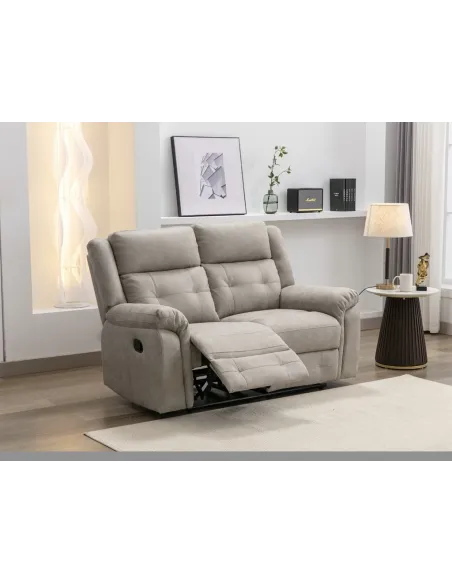 Berkeley 2 Seater Recliner Sofa - Light | Murphy Furniture