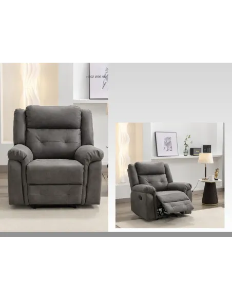 Berkeley Recliner Armchair - Dark Grey | Murphy Furniture