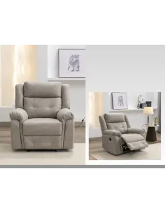 Berkeley Recliner Armchair - Light Grey | Murphy Furniture