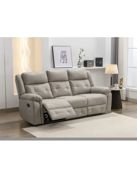 Berkeley 3+1+1 Sofa Set - Light Grey | Murphy Furniture