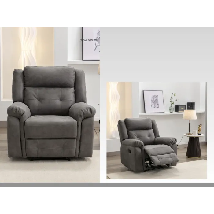 Berkeley 3+1+1 Sofa Set - Dark Grey | Murphy Furniture