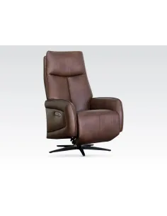 Prestige Swivel Armchair - Dark Brown | Murphy Furniture