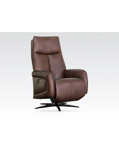 Prestige Swivel Armchair - Dark Brown | Murphy Furniture