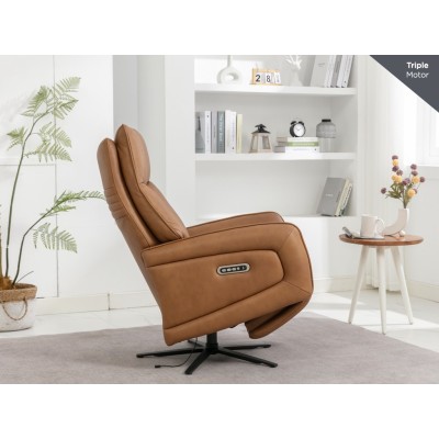 Prestige Swivel Armchair - Camel | Murphy Furniture