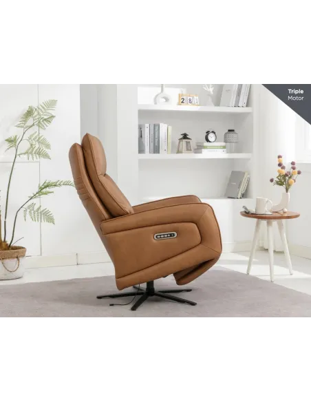 Prestige Swivel Armchair - Camel | Murphy Furniture