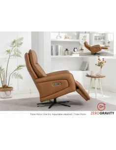 Prestige Swivel Armchair - Camel | Murphy Furniture 2