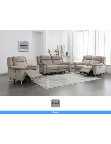 Monroe Electric Recliner 3 Seater Sofa - | Murphy Furniture