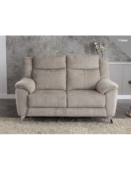 Monroe Fixed 2 Seater Sofa - Fossil | Murphy Furniture