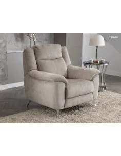 Monroe Fixed 3+1+1 Sofa Set - Fossil | Murphy Furniture 2