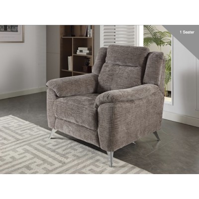 Monroe Fixed 3+1+1 Sofa Set - Stone | Murphy Furniture