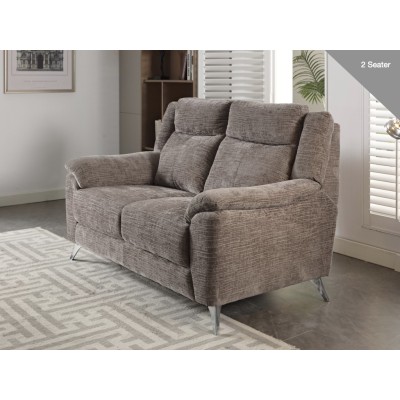 Monroe Fixed 3+2 Sofa Set - Stone | Murphy Furniture