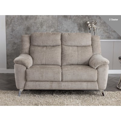 Monroe Fixed 3+2 Sofa Set - Fossil | Murphy Furniture