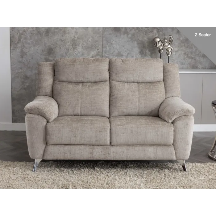 Monroe Fixed 3+2 Sofa Set - Fossil | Murphy Furniture