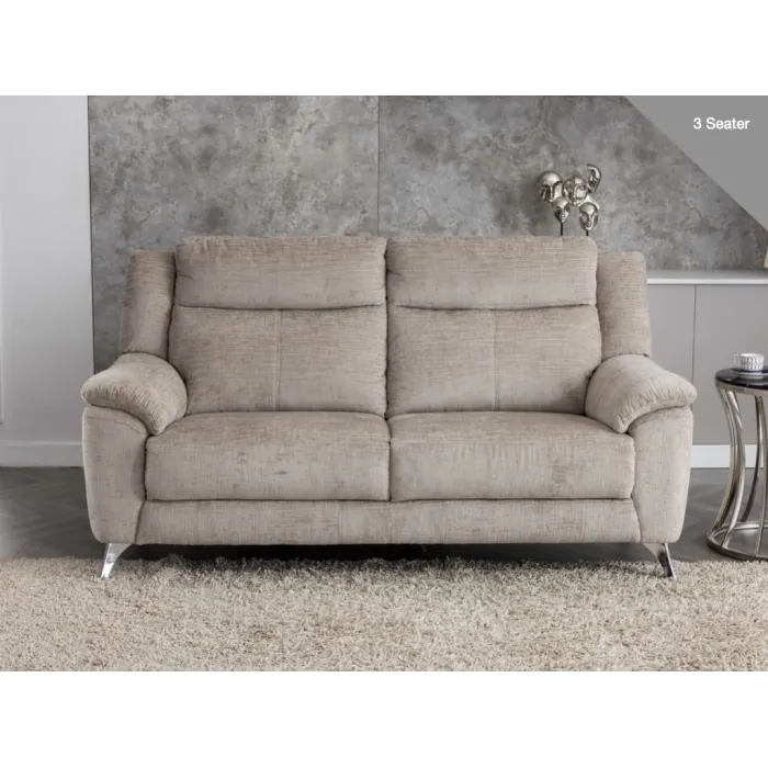 Monroe Fixed 3+2 Sofa Set - Fossil | Murphy Furniture
