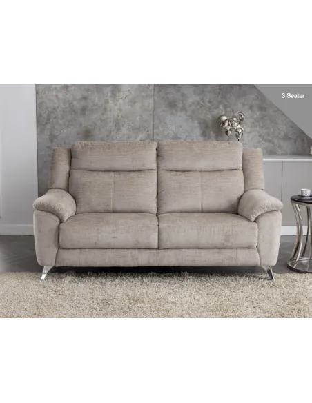 Monroe Fixed 3+2 Sofa Set - Fossil | Murphy Furniture